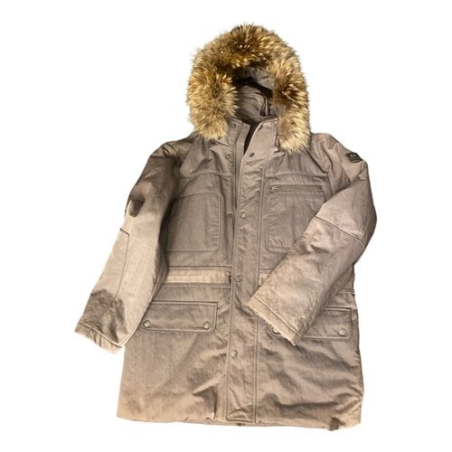 Pre-owned Cc Collection Corneliani Parka In Brown