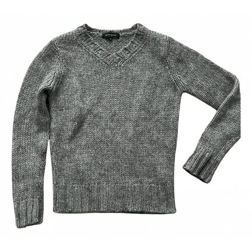 Pre-owned Bruuns Bazaar Wool Jumper In Grey