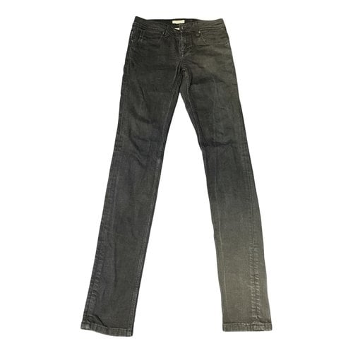 Pre-owned Burberry Slim Jeans In Black
