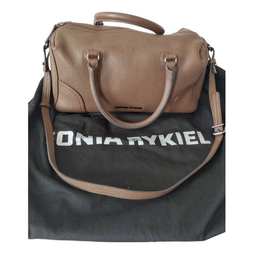 Pre-owned Sonia Rykiel Leather Handbag In Brown