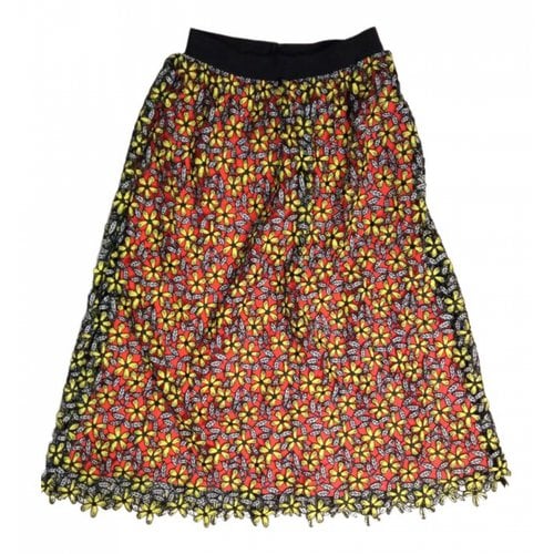 Pre-owned Self-portrait Mid-length Skirt In Multicolour