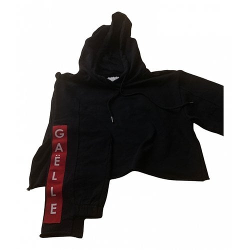 Pre-owned Gaelle Paris Sweatshirt In Black