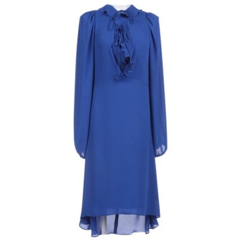 Pre-owned Balenciaga Dress In Blue