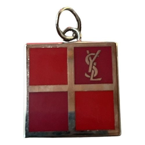Pre-owned Saint Laurent Pendant In Red
