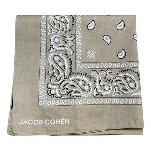 Pre-owned Jacob Cohen Scarf & Pocket Square In Beige