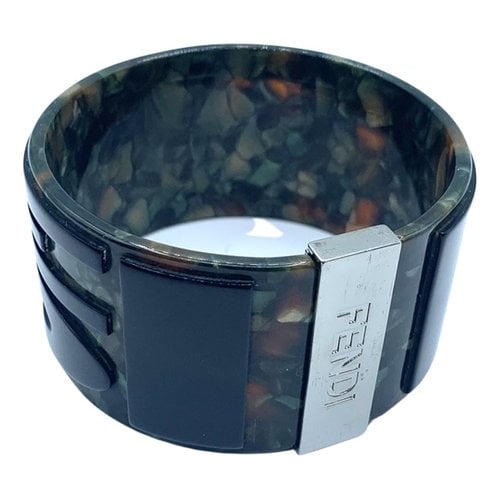 Pre-owned Fendi Bracelet In Black