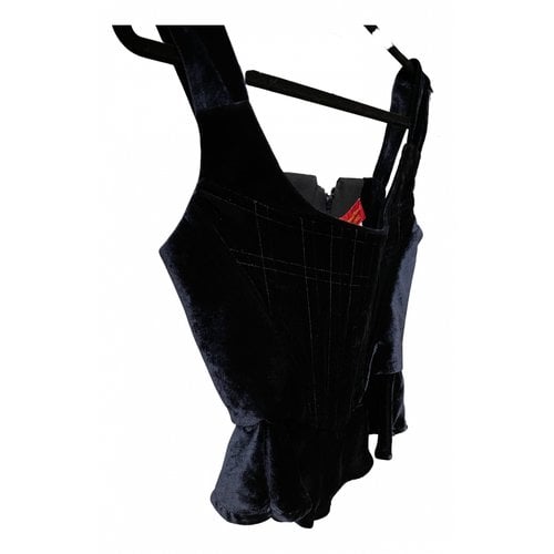 Pre-owned Vivienne Westwood Red Label Corset In Navy