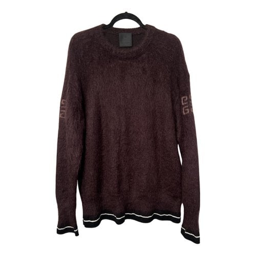 Pre-owned Givenchy Wool Pull In Brown