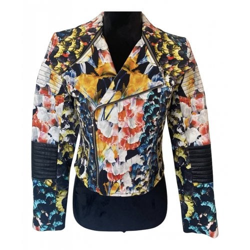 Pre-owned Nicholas Leather Jacket In Multicolour