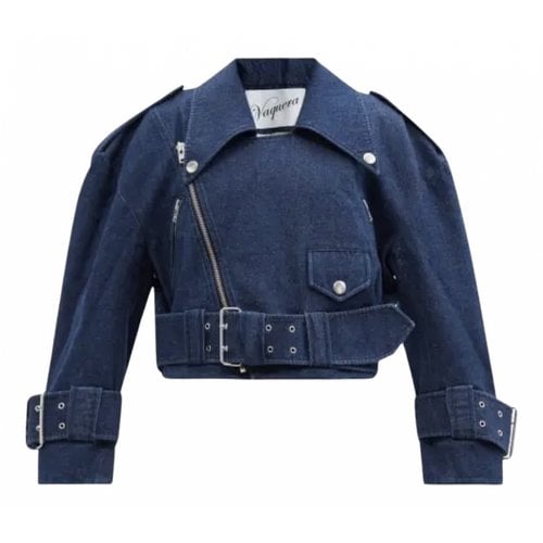 Pre-owned Vaquera Jacket In Navy