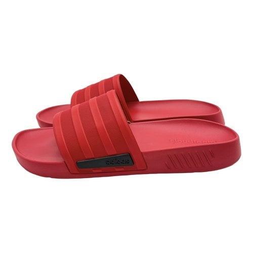 Pre-owned Adidas Originals Sandals In Red