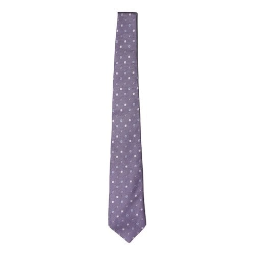 Pre-owned Chanel Tie In Purple