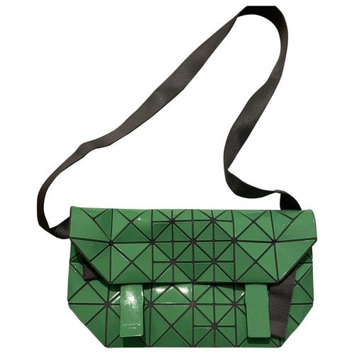 Pre-owned Issey Miyake Clutch Bag In Green