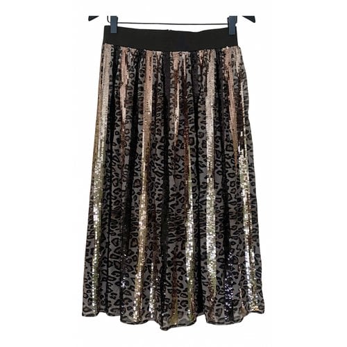 Pre-owned Steffen Schraut Glitter Mid-length Skirt In Multicolour