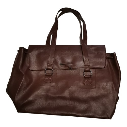 Pre-owned Daniel Hechter Handbag In Brown