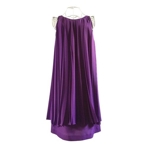 Pre-owned Gio' Guerreri Dress In Purple