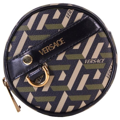 Pre-owned Versace Leather Purse In Multicolour