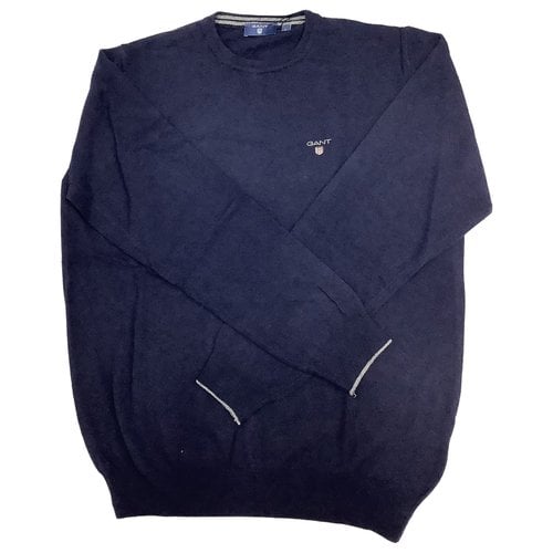 Pre-owned Gant Wool Pull In Blue