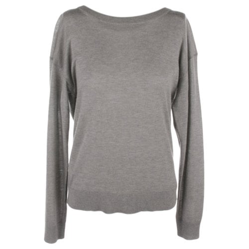 Pre-owned Zadig & Voltaire Silk Knitwear In Grey