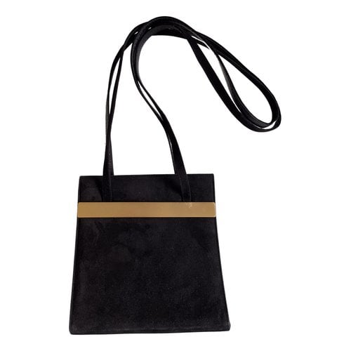 Pre-owned Alchimia Di Ballin Leather Crossbody Bag In Black