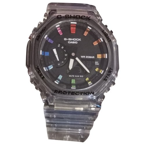 Pre-owned G-shock Watch In Grey