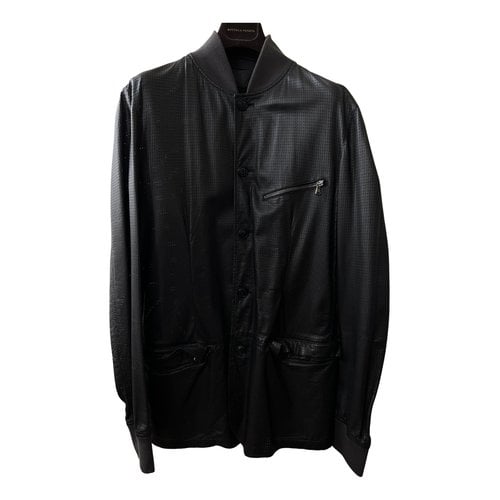 Pre-owned Bottega Veneta Leather Vest In Brown