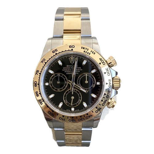 Pre-owned Rolex Daytona Watch In Gold
