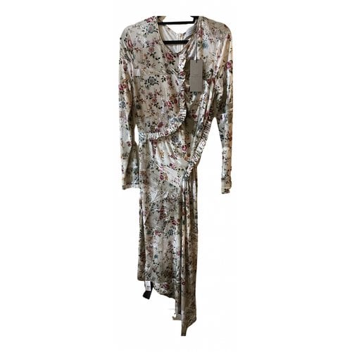 Pre-owned Preen By Thornton Bregazzi Mid-length Dress In Grey