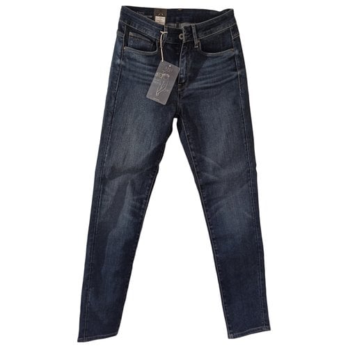 Pre-owned G-star Raw Slim Jeans In Navy