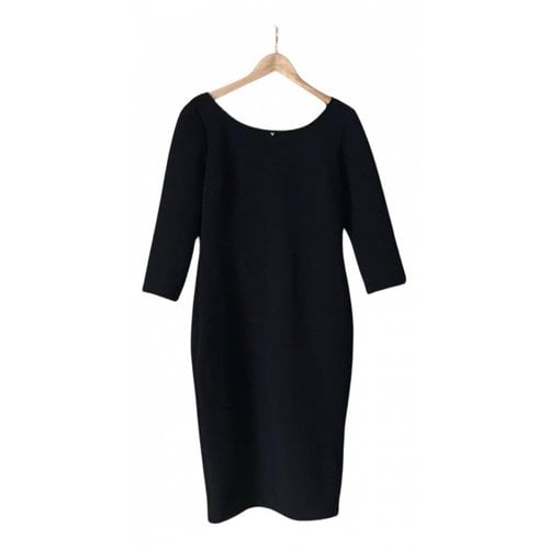 Pre-owned Guess Wool Dress In Black