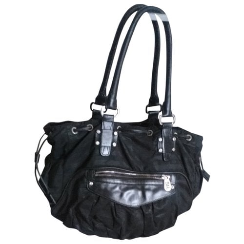 Pre-owned Sonia Rykiel Cloth Handbag In Black
