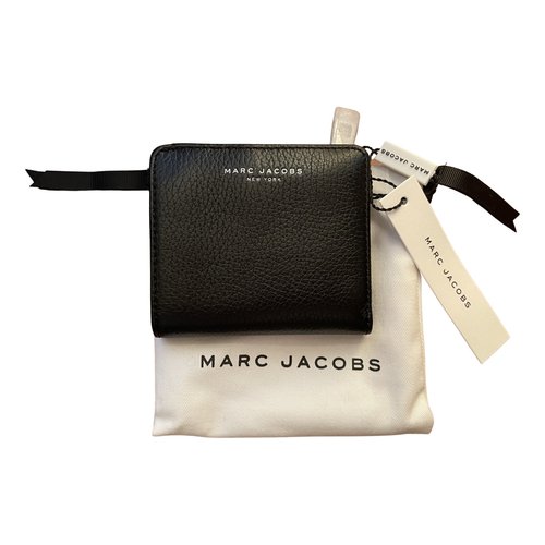 Pre-owned Marc Jacobs Leather Wallet In Black