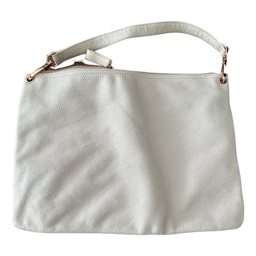 Pre-owned Ted Baker Leather Handbag In White