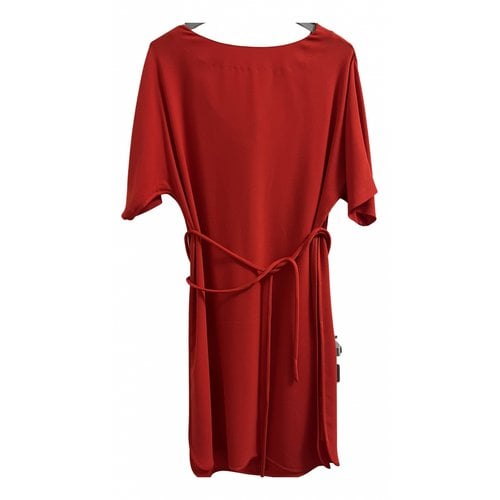 Pre-owned Gerard Darel Mid-length Dress In Red