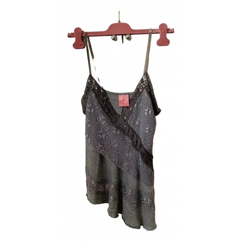 Pre-owned Kaos Wool Camisole In Grey