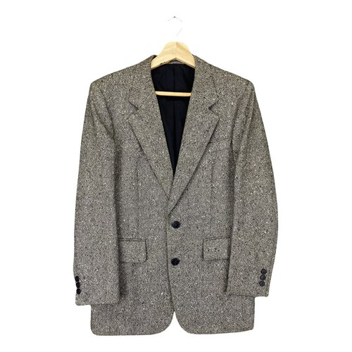 Pre-owned Lanvin Wool Blazer In Grey