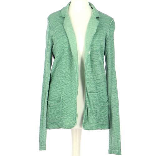 Pre-owned Majestic Linen Vest In Green