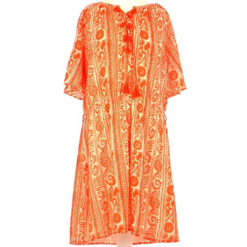 Pre-owned Antik Batik Dress In Orange