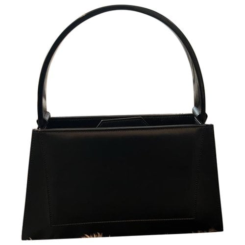 Pre-owned Fratelli Rossetti Leather Handbag In Black