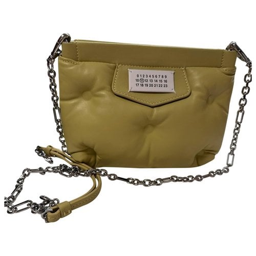 Pre-owned Maison Margiela Leather Bag In Yellow