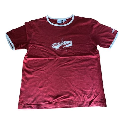 Pre-owned Puma T-shirt In Red