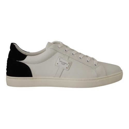 Pre-owned Dolce & Gabbana Low Trainers In White