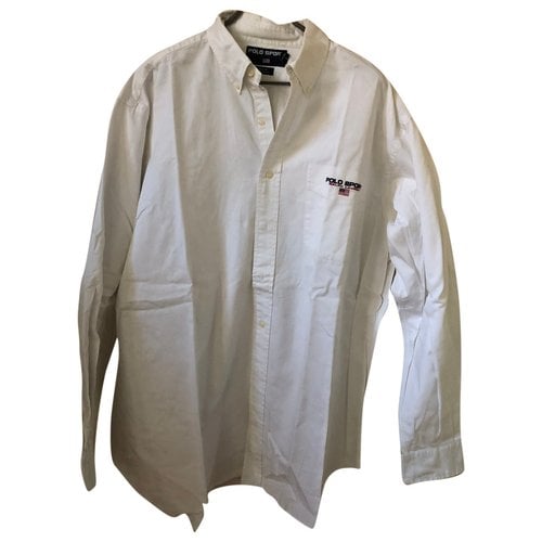 Pre-owned Polo Ralph Lauren Shirt In White