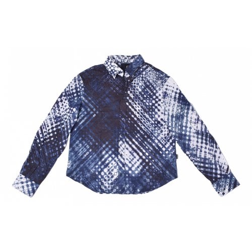 Pre-owned Just Cavalli Shirt In Navy