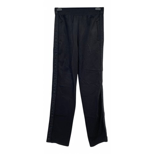 Pre-owned Givenchy Large Pants In Black