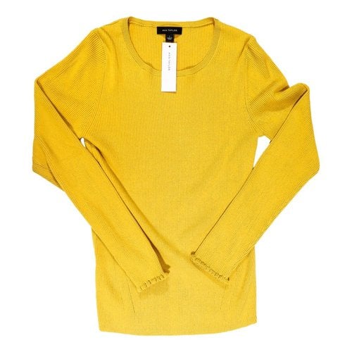 Pre-owned Ann Taylor Jumper In Yellow