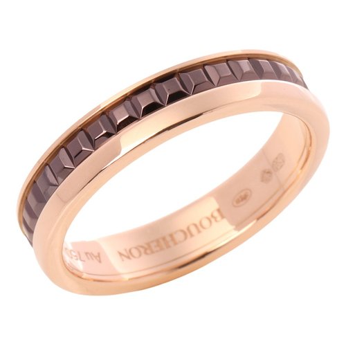 Pre-owned Boucheron Quatre Pink Gold Ring