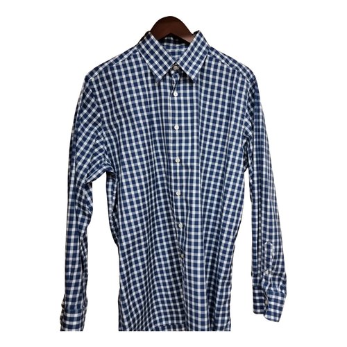 Pre-owned Canali Shirt In Blue