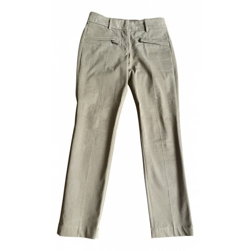 Pre-owned Brunello Cucinelli Slim Pants In Brown