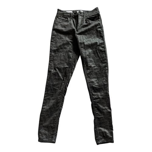 Pre-owned Reiss Short Jeans In Black